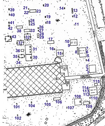 Garsthuizen 17 plattegrond