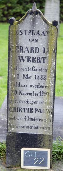 Garsthuizen 22 Gerard Jan Weert